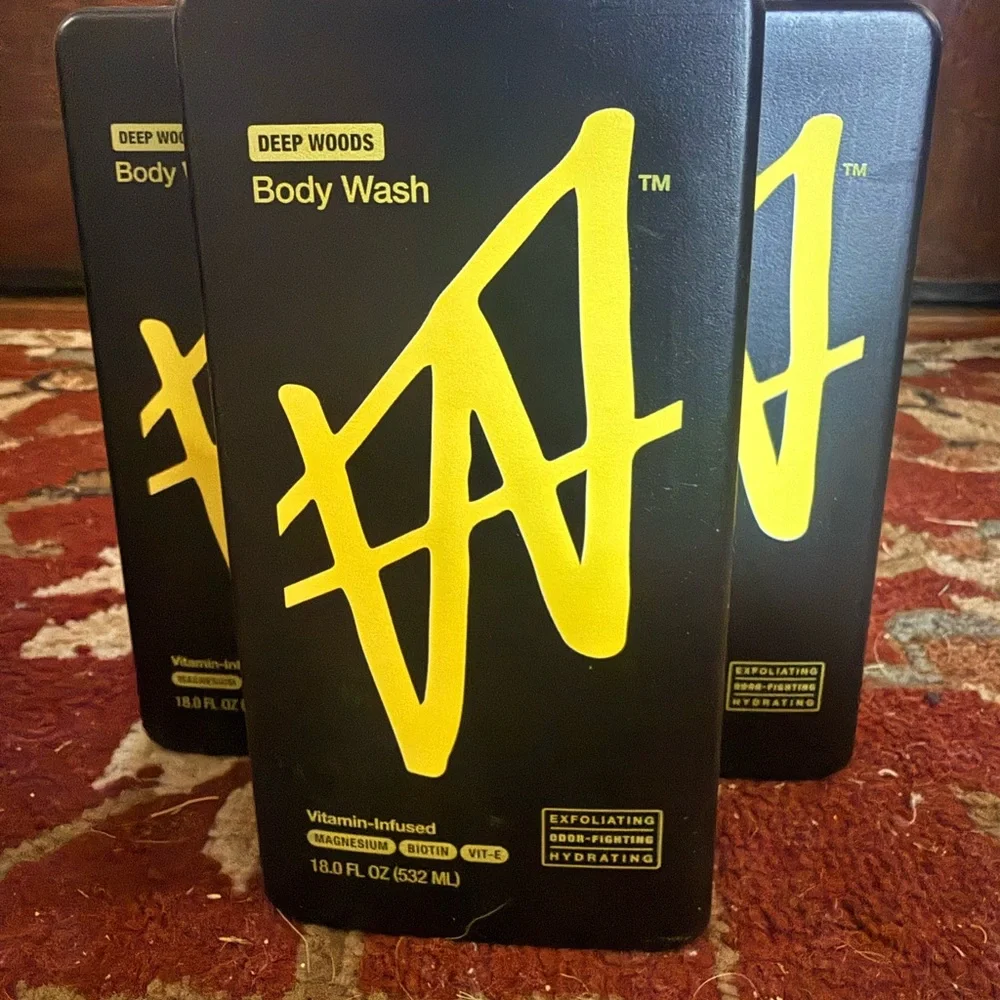 W by Jake Paul Exfoliating body wash